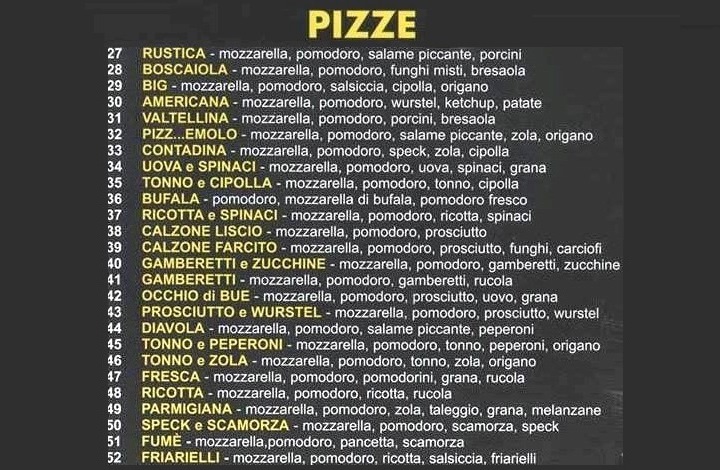 <h1>Pizzeria Pizzemolo</h1>