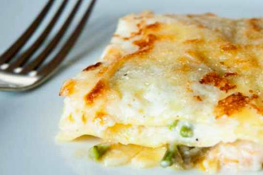 Lasagne agli asparagi selvatici