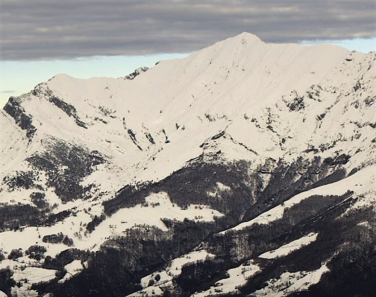 La neve è riapparsa, ma non tornerà a breve