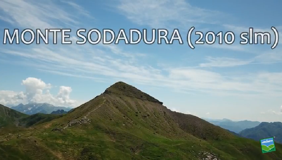 Il Monte Sodadura ripreso dal drone