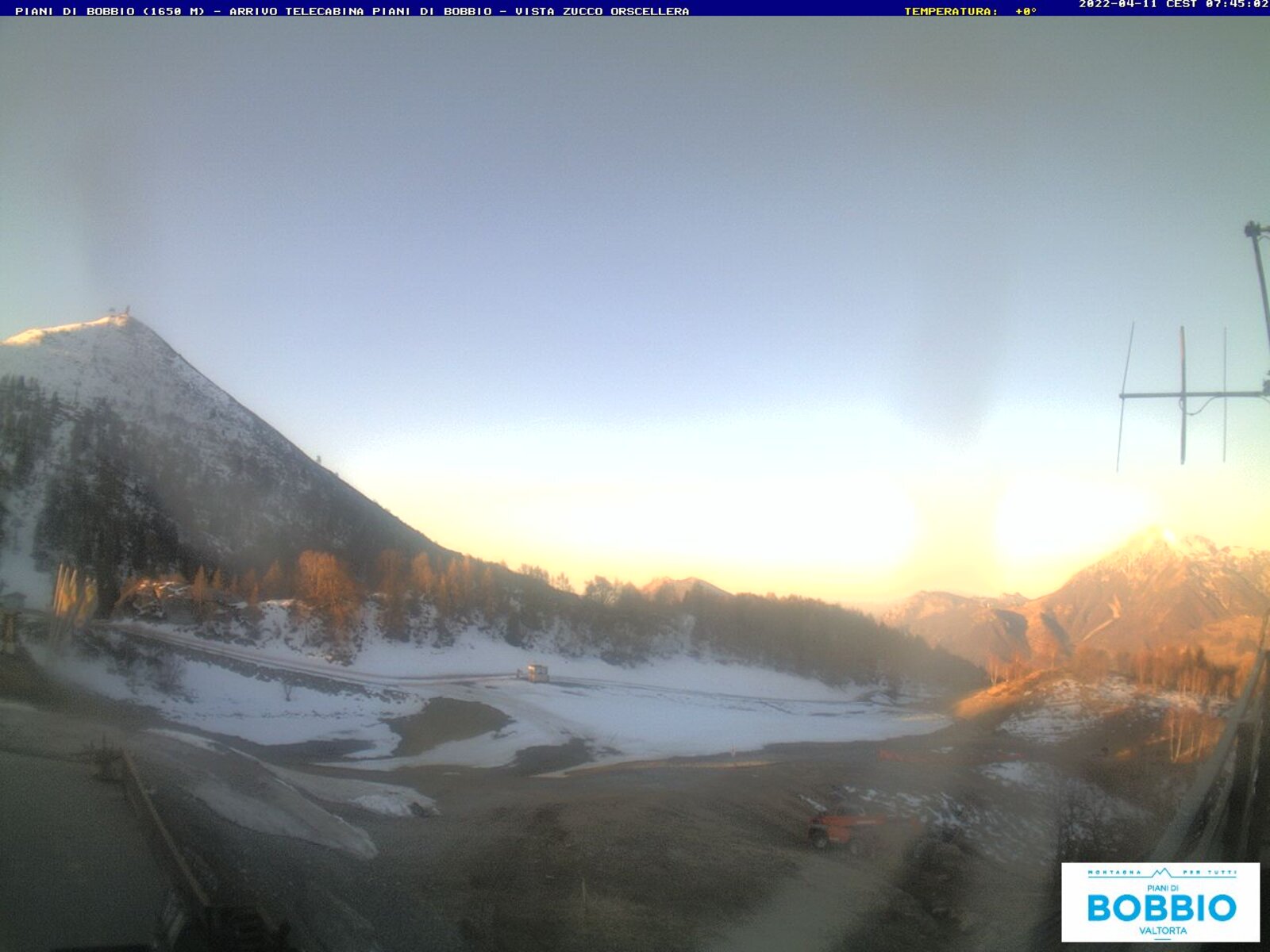 Piani di Bobbio: Arrivo cabinovia