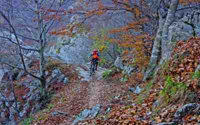 Sentiero 25 in MTB