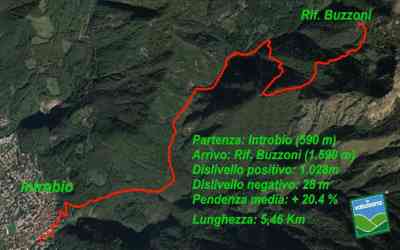 Introbio - Rifugio Buzzoni