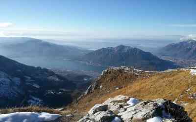 Panorama dai Piani d'Erna