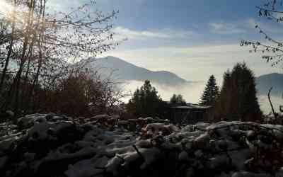 Nevicata a Moggio