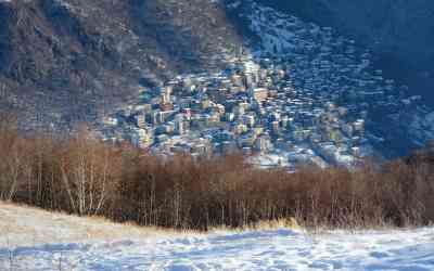Premana vista dall' Alpe Giumello