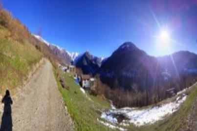 Paesaggio dalla Nuova Strada