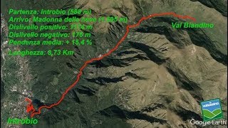 Da Introbio al Santuario della Madonna della Neve (Val Biandino) 