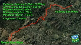 Dalla Culmine San Pietro al Monte Due Mani